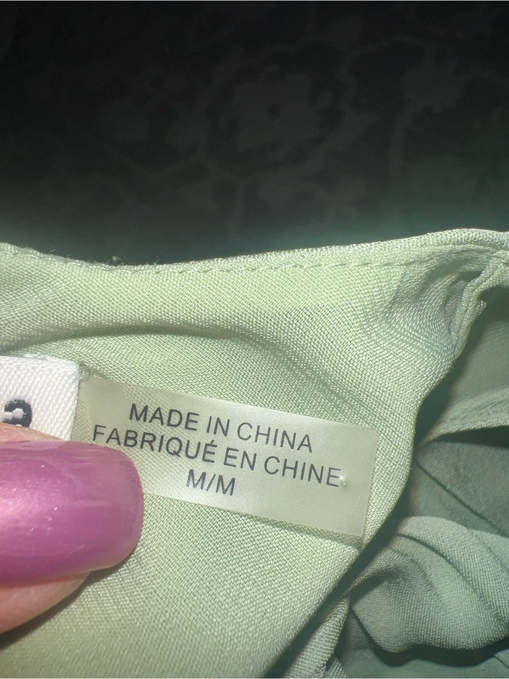 Alice + Olivia Mint Green Long Sleeve Dress - Picture 5 of 11